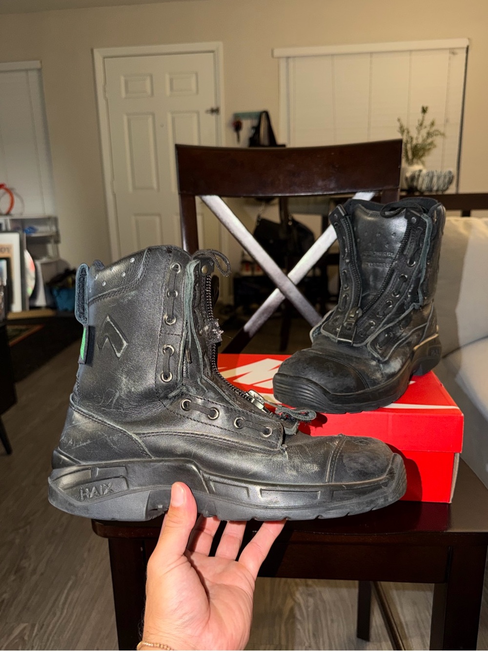 Haix Airpower XR1 Pro EMS Fire Boots Mens Size 10W